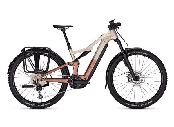 Focus Thron2 6.8 EQP ABS horské elektrokolo 800 Wh Adamantsilver/Platinumbronze
