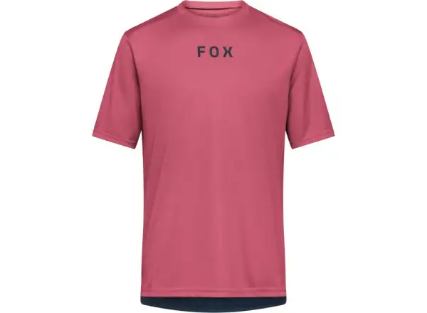 Fox Ranger Wordmark pánský dres krátký rukáv Berry