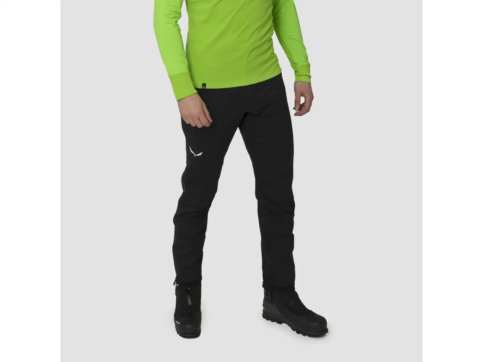 Salewa Ortles Powertex 3L pánské kalhoty Black Out