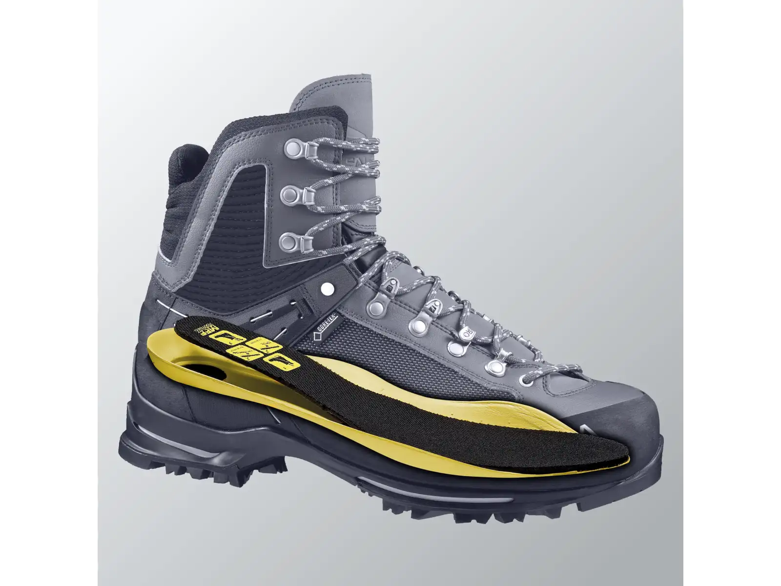 Salewa Crow GTX pánské trekové boty Wallnut/Fluo Orange