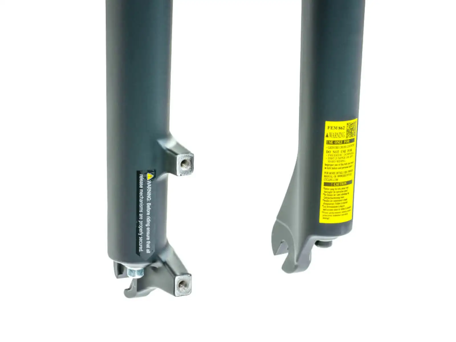 SR Suntour XCM HLO DISC 100 mm 27,5" MTB odpružená vidlice černá bez polepu