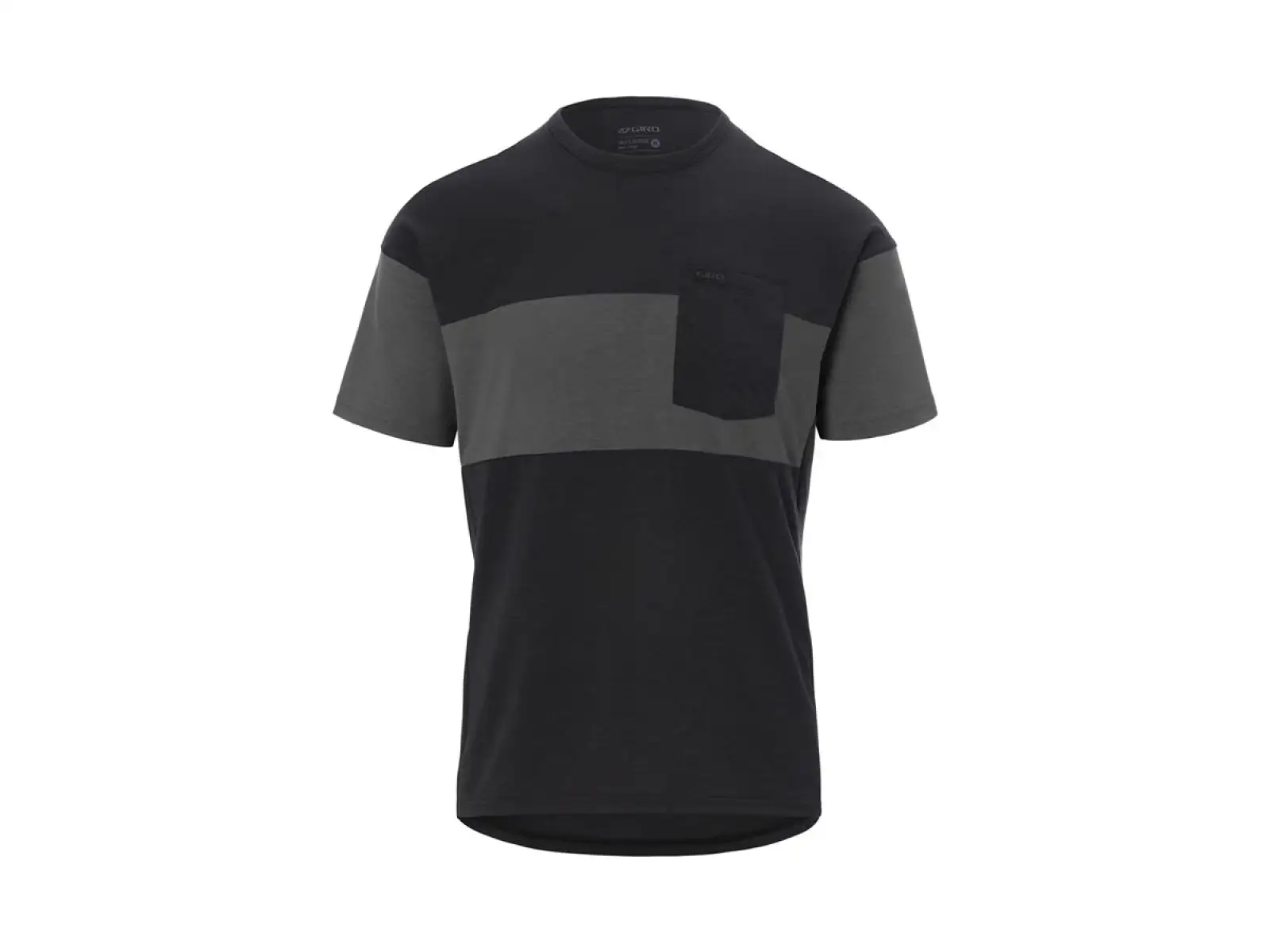 Giro Ride pánský dres krátký rukáv Black/Charcoal