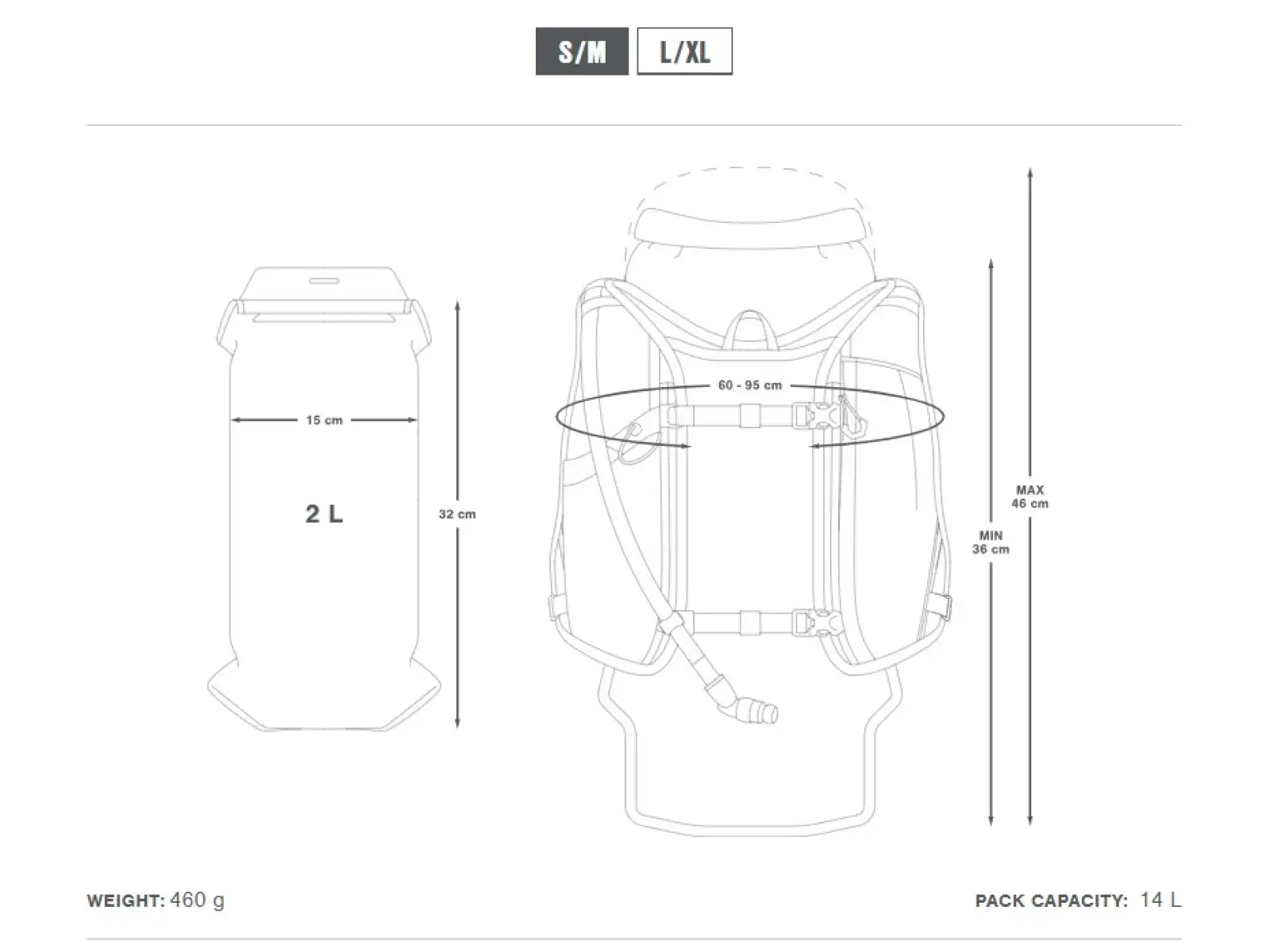 Apidura Backcountry Hydration batoh