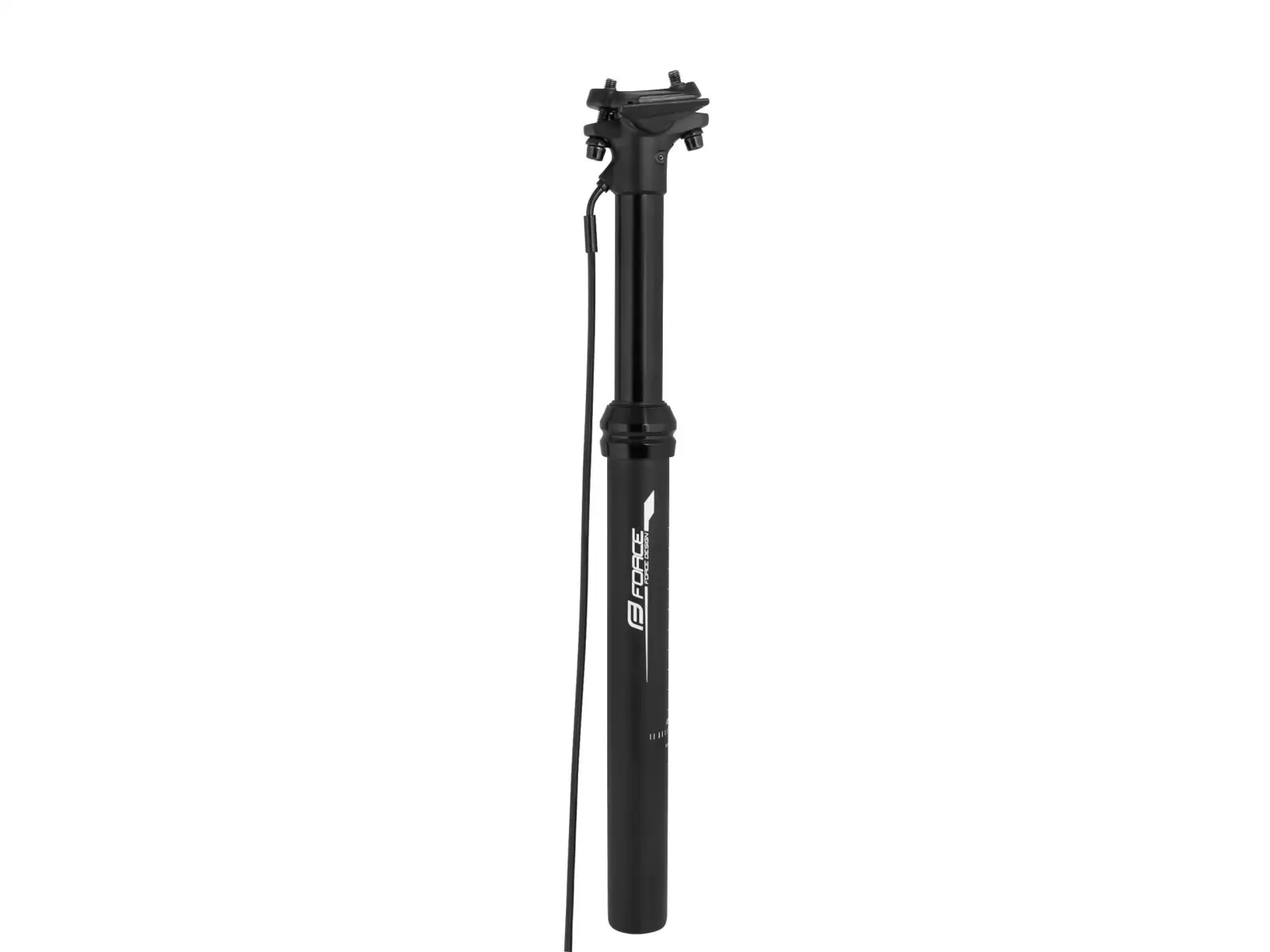 Force Dropper teleskopická sedlovka 125 mm 30,9x475 mm černá
