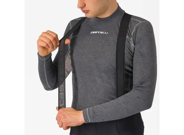 Castelli Espresso Bibtight pánské kalhoty s laclem a vložkou Black