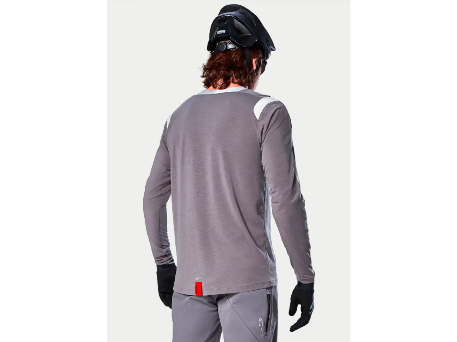 Alpinestars A-Dura Dri Wool pánský dres dlouhý rukáv Dark Grey