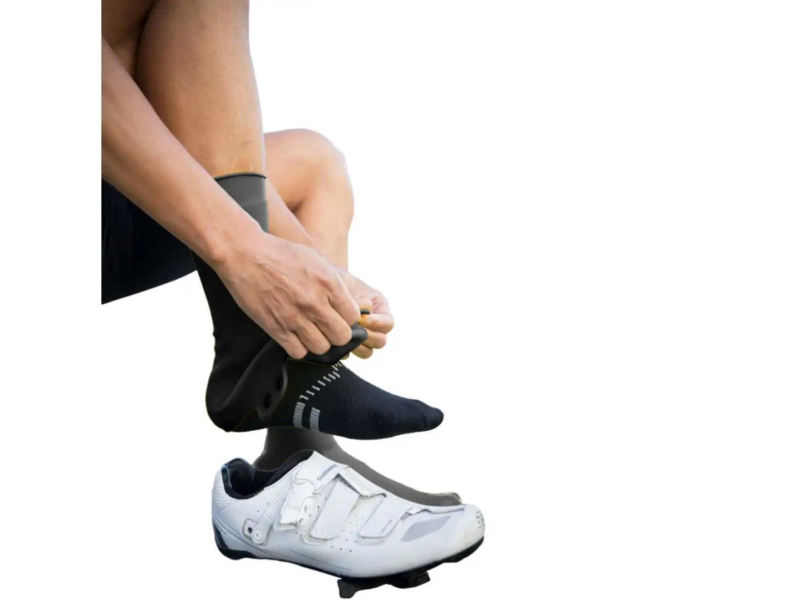 Velotoze Tall Silicone návleky černá