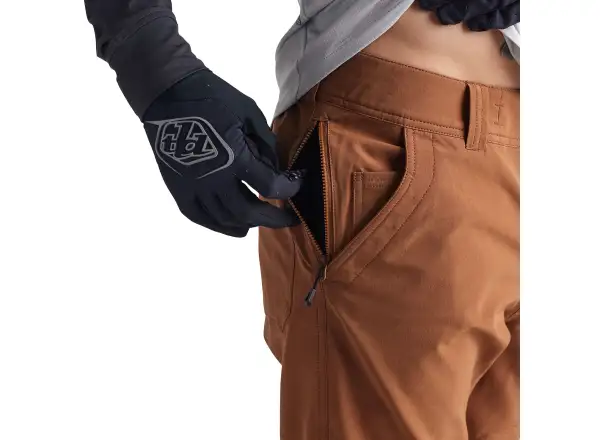 Troy Lee Designs Ruckus Long Travel Pant pánské kalhoty Mono Dark Canvas