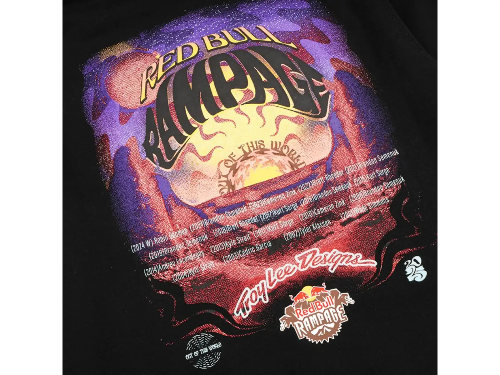 Troy Lee Designs x Red Bull Rampage Valley of Gods pánská mikina Black