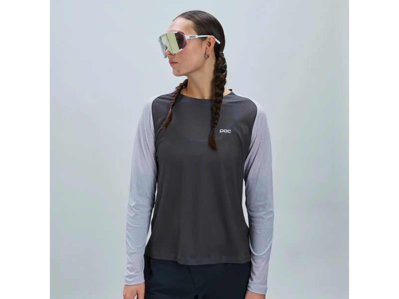 POC Motion Air dámský dres dlouhý rukáv Granite Grey
