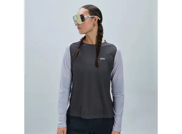 POC Motion Air dámský dres dlouhý rukáv Granite Grey