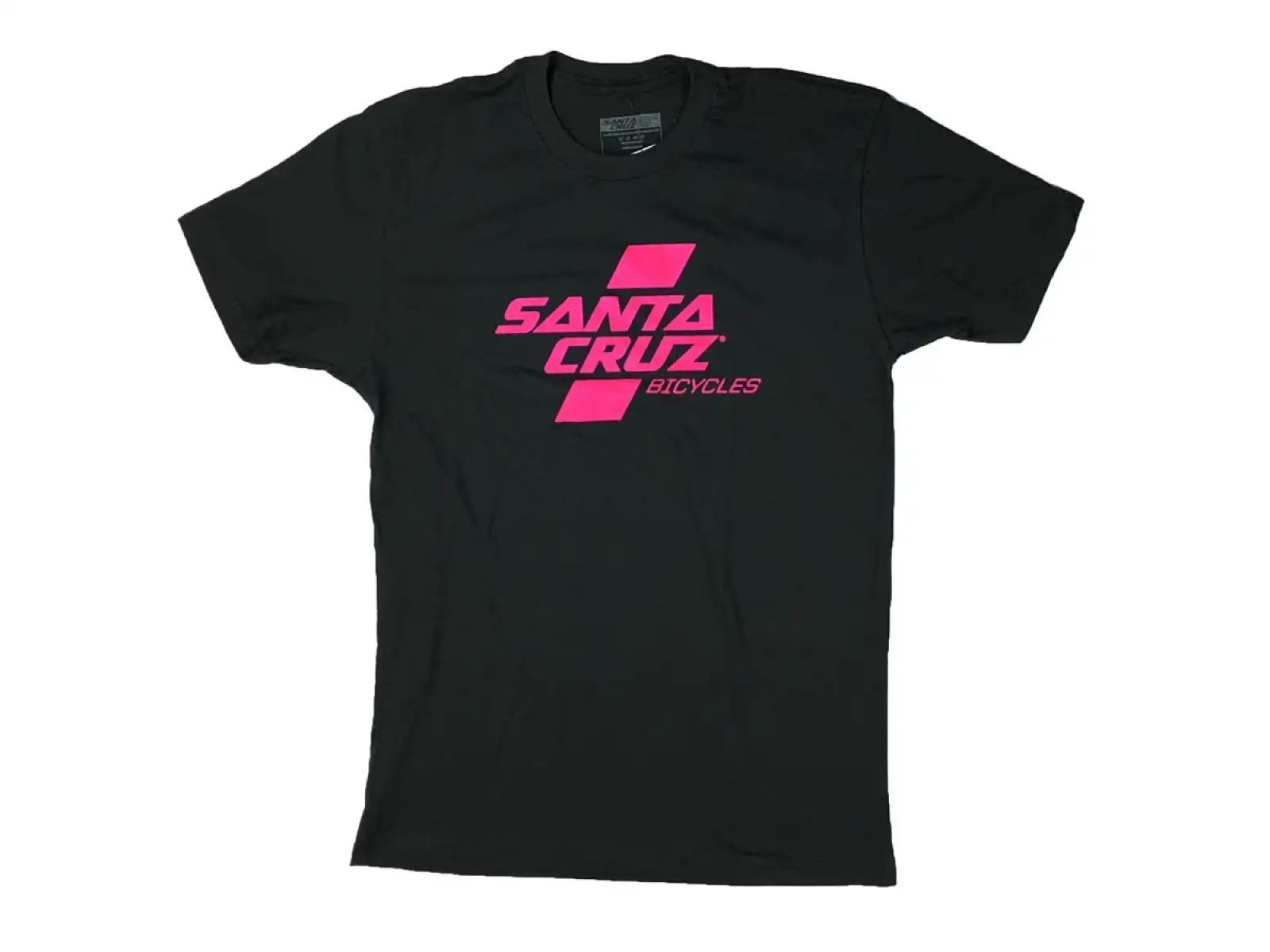 Santa Cruz Parallel pánské triko krátký rukáv Black/Magenta