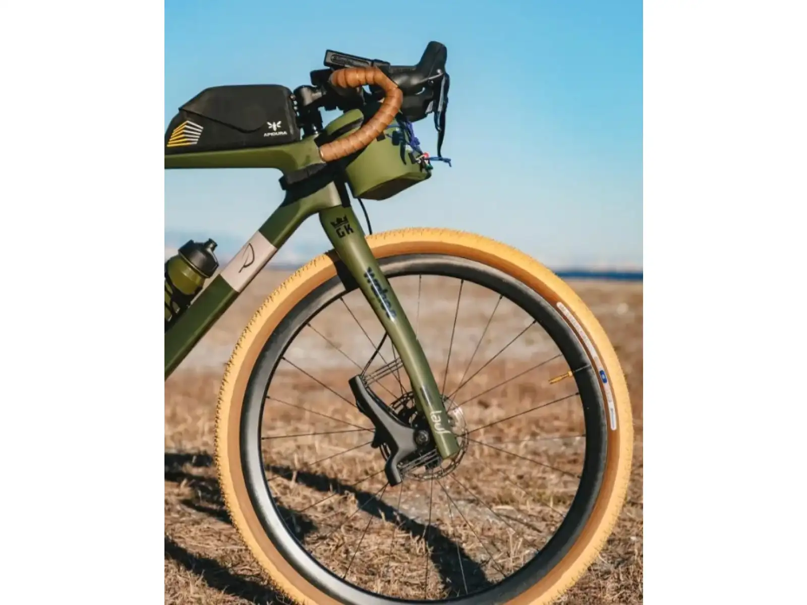 Panaracer GravelKing X1 700x45 gravel plášť Honey Butter/hnědá kevlar
