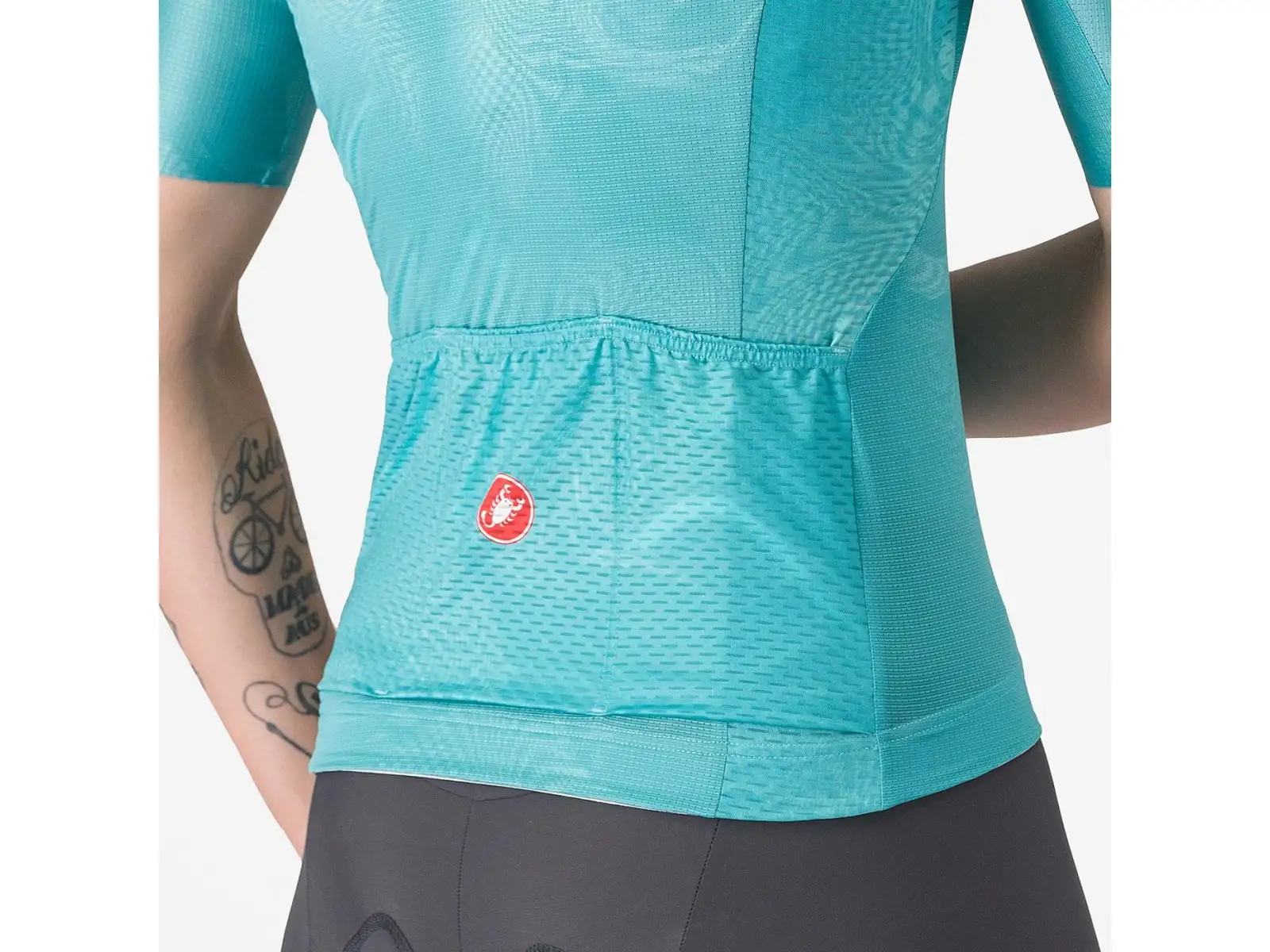 Castelli Fantasia dámský dres krátký rukáv Pool Blue