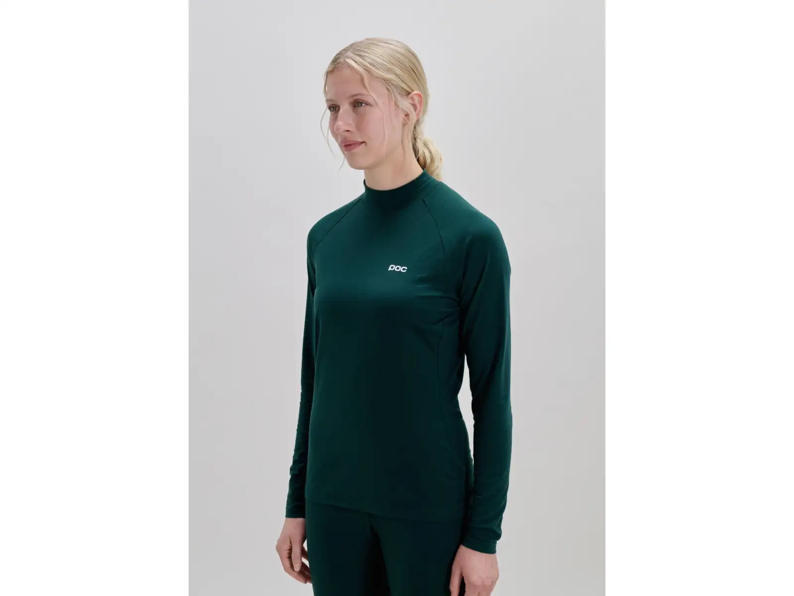 POC Layer Merino dámské spodní triko dlouhý rukáv Pargasite Green
