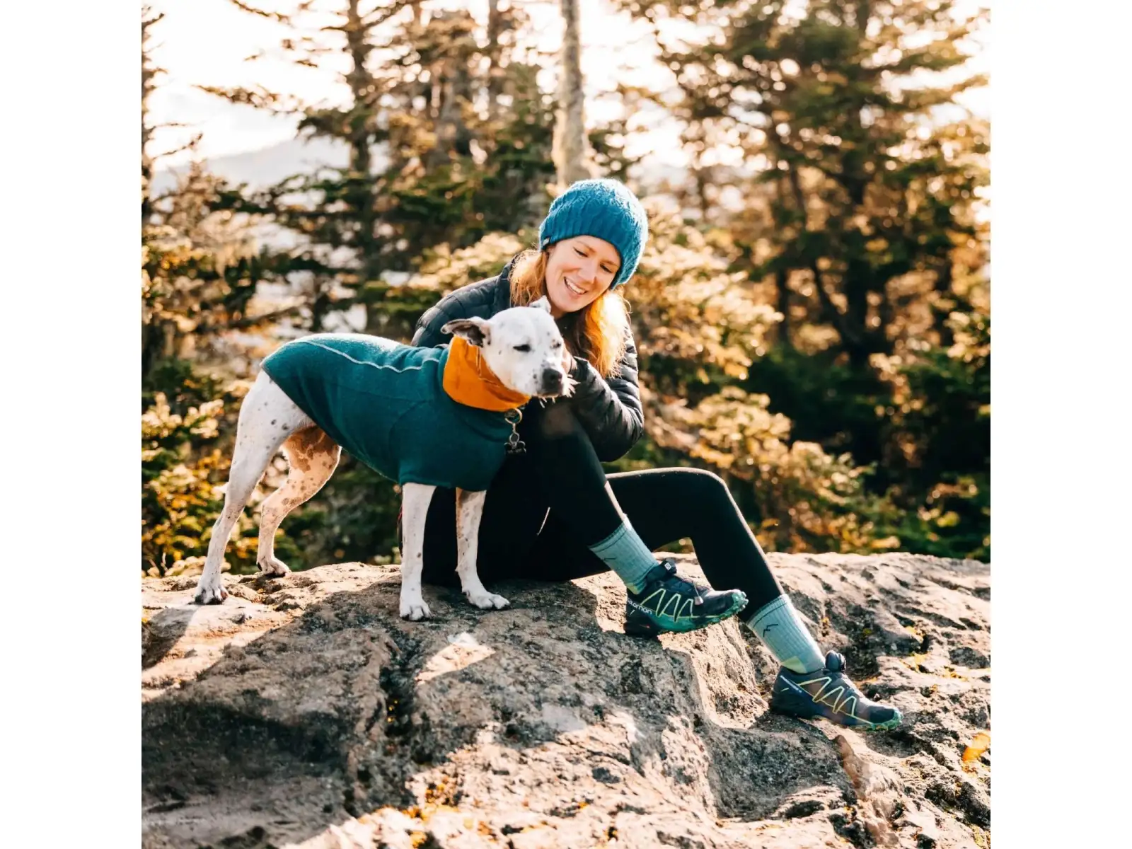 Darn Tough Hiker Micro Crew Midweight with Cushion ponožky Aqua Heather