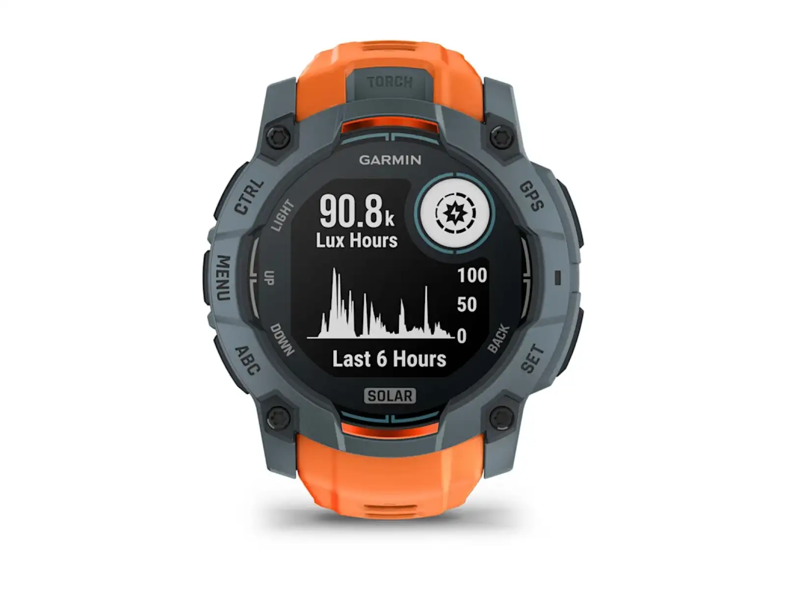 Garmin Instinct 3 Solar 50 mm chytré hodinky Twilight/Solstice pásek