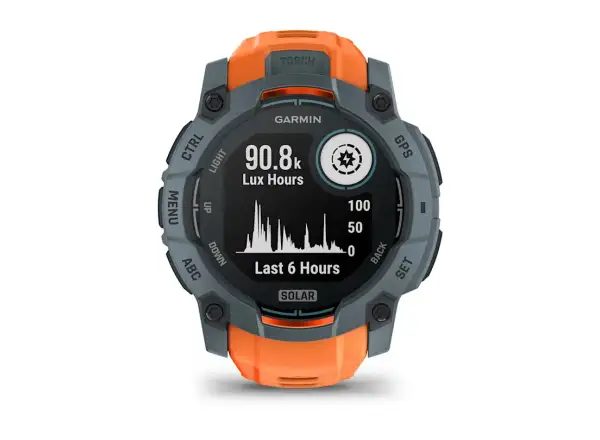 Garmin Instinct 3 Solar 50 mm chytré hodinky Twilight/Solstice pásek