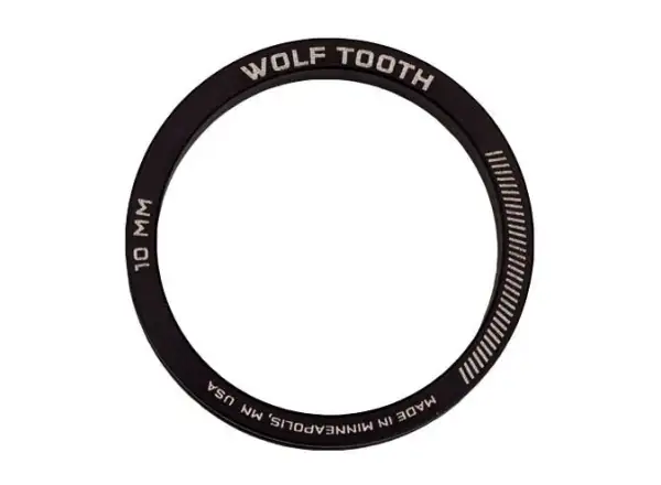 Wolf Tooth sada 5 ks podložek černá
