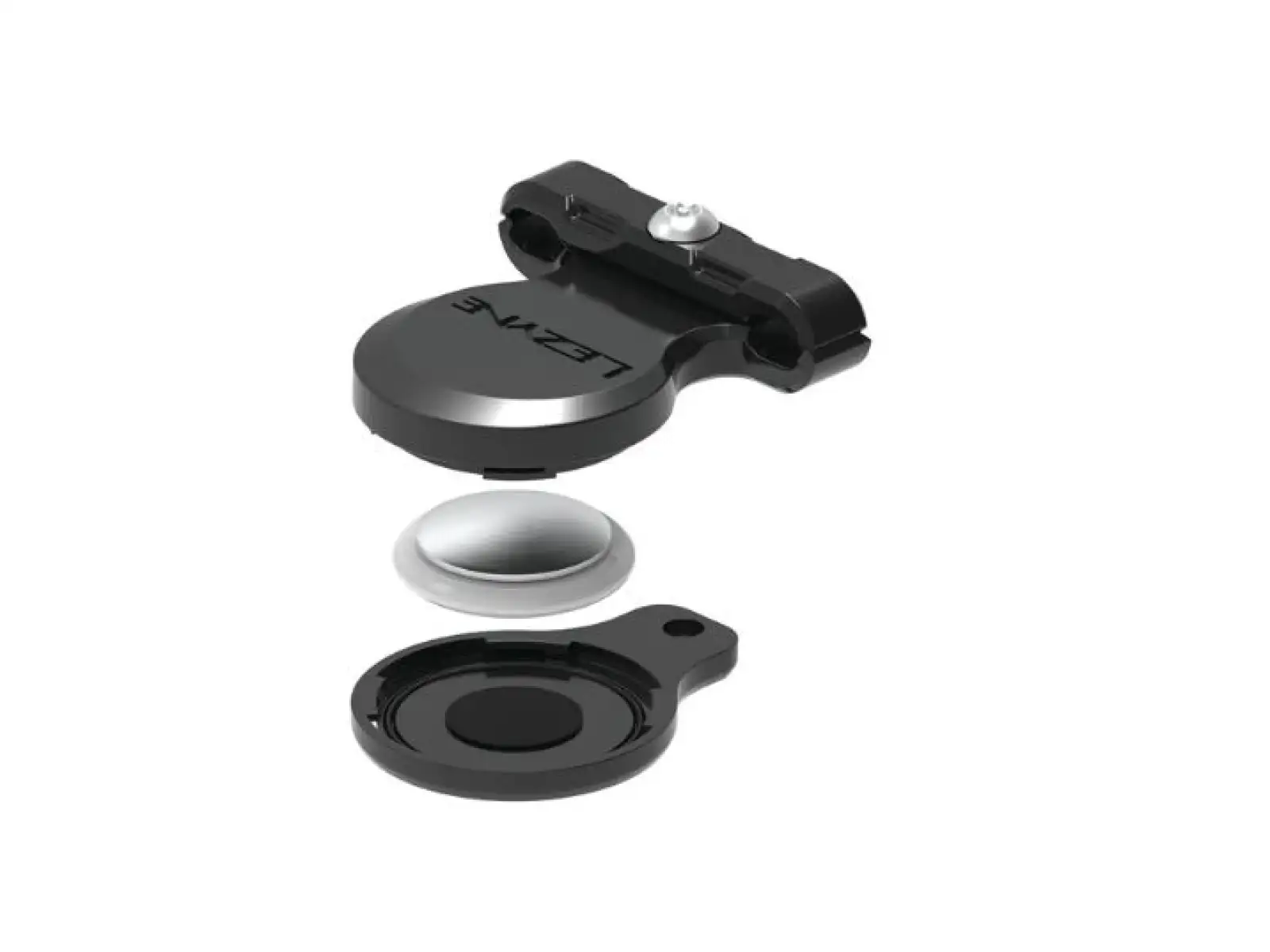 Lezyne Matrix Saddle Tagger sedlový držák na lokátor Apple AirTag černá