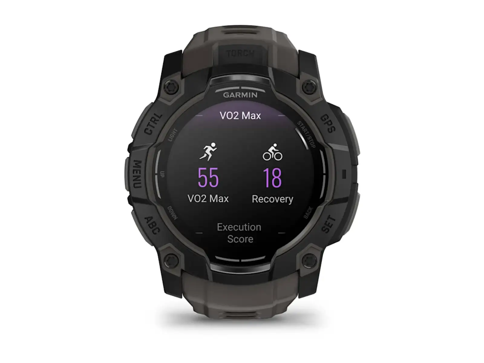 Garmin Instinct 3 Amoled 50 mm chytré hodinky Black/Charcoal pásek