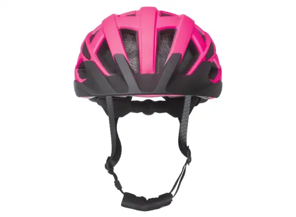 R2 Lumen cyklistická přilba neon růžová