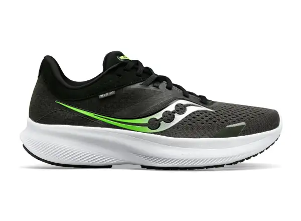 Saucony Ride 16 pánská běžecká obuv Umbra/Slime