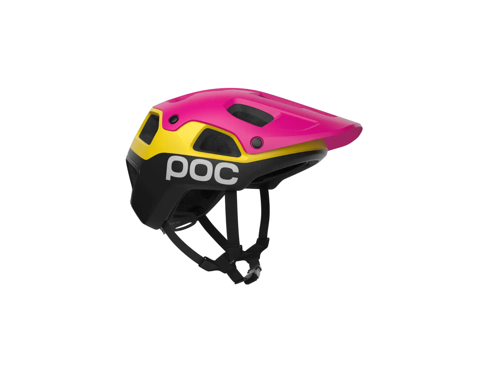 POC Cularis Pure přilba Rhos Red Matt/Citrine Yellow Matt