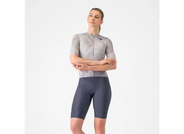 Castelli Prima 2 DT dámské kraťasy s laclem Twilight Blue/Hibiscus