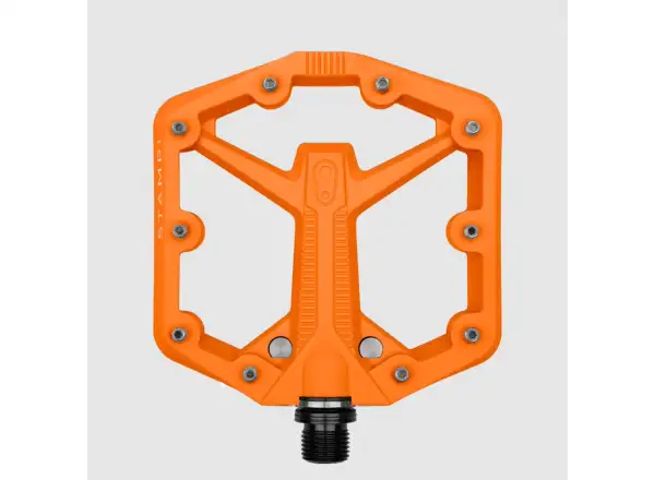 Crankbrothers Stamp 1 Small Gen 2 platformové pedály orange