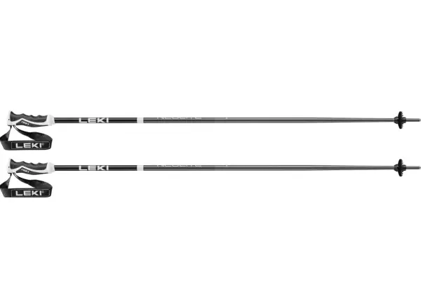 Leki Neolite sjezdové hole dark anthracite-black-white