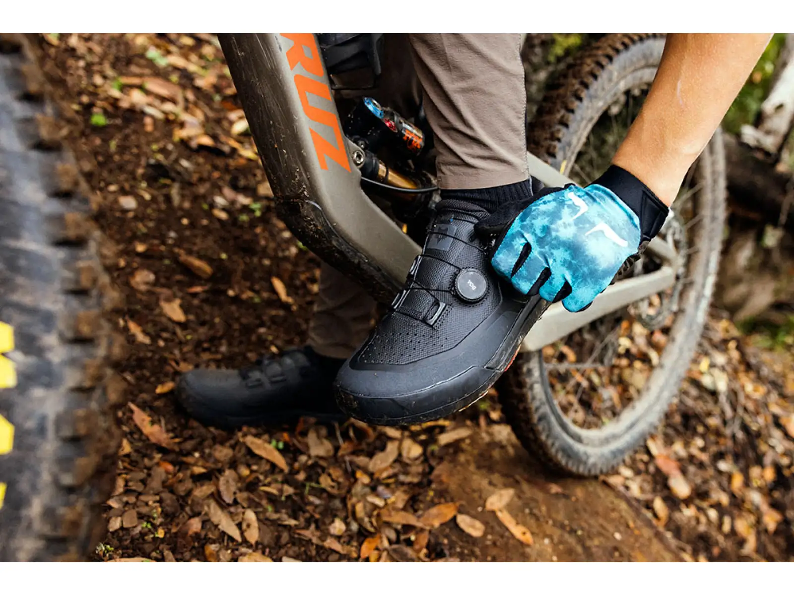 Fox Union Boa MTB pánské tretry Red