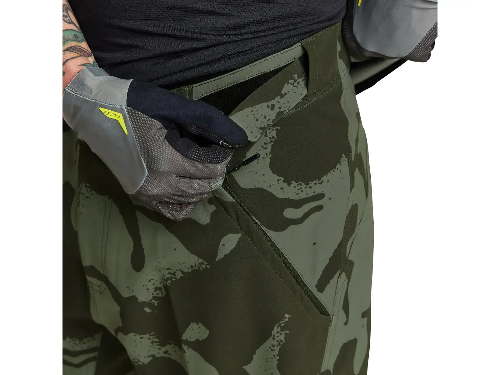 Troy Lee Designs Skyline pánské kraťasy Shadow Camo Olive
