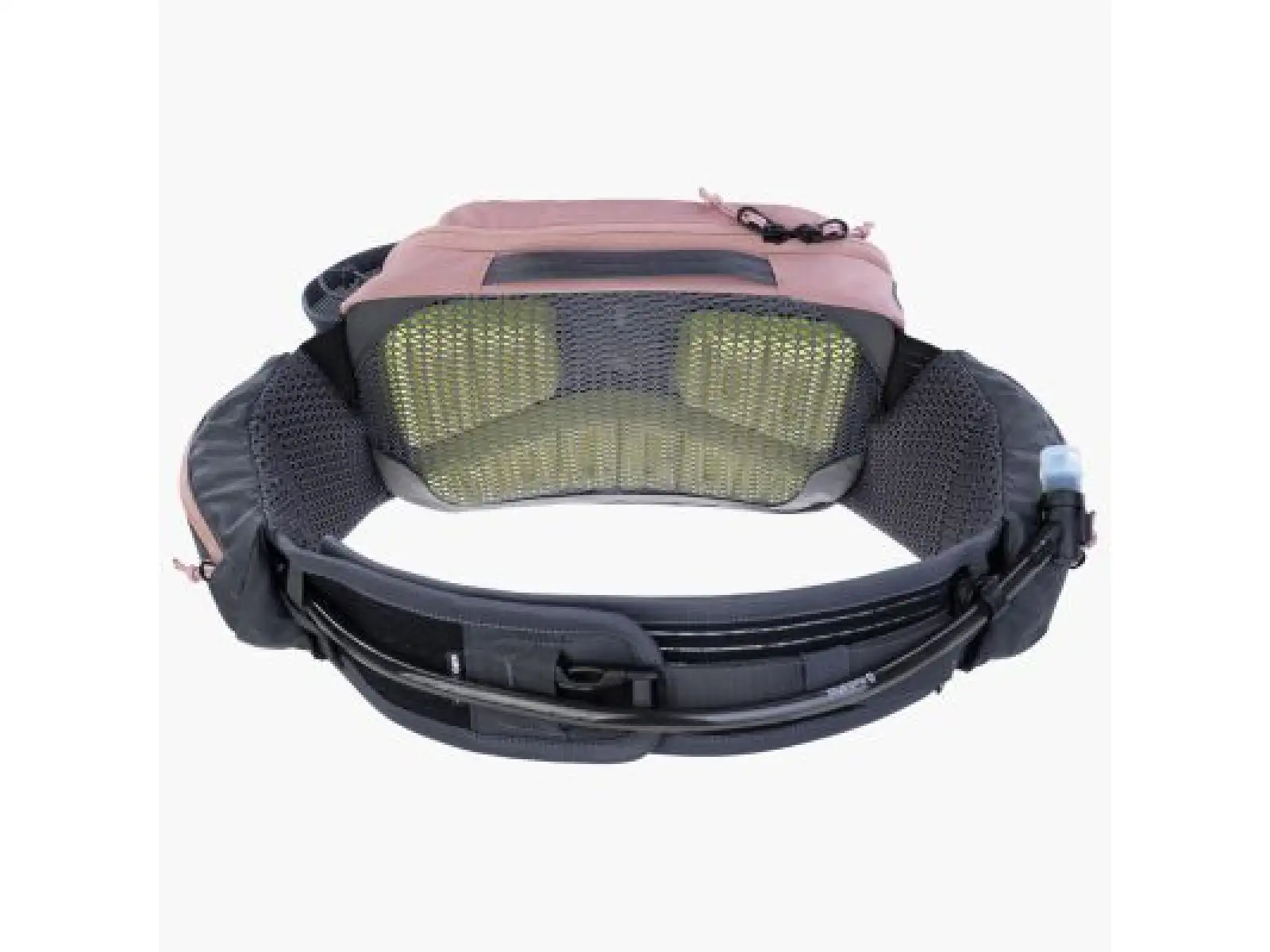 Evoc Hip Pack Pro 3 l ledvinka Dusty Pink/Carbon Grey + pitný vak 1,5 l