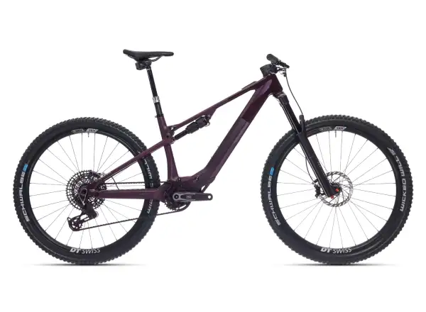Superior iXF 9.8 horské elektrokolo matte berry carbon