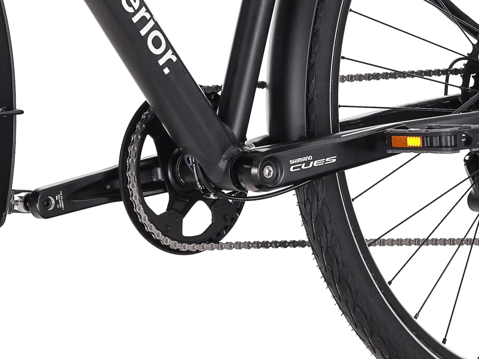 Superior Blox 6.4 T městské kolo Matte Black