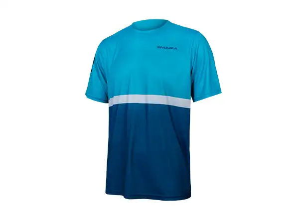 Endura SingleTrack Core Tee II pánský dres krátký rukáv Blueberry