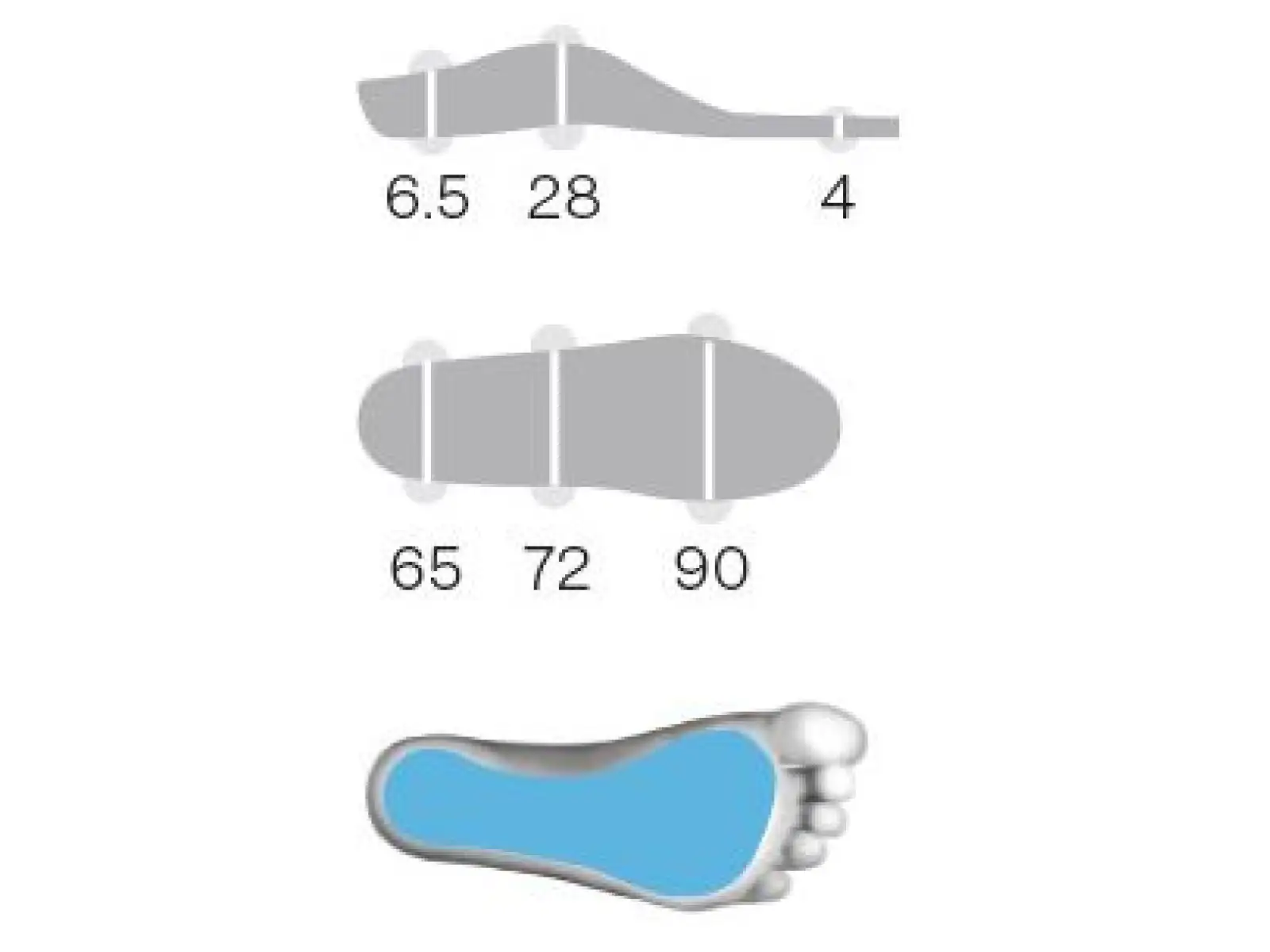 Sidas 3Feet Eco Winter Low vložky do bot