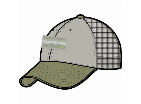 Viking Hat kšiltovka beige/olive
