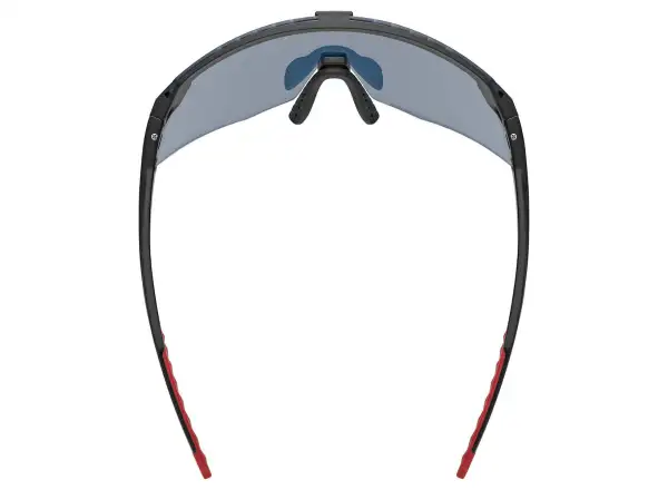 Uvex Pace Stage S sluneční brýle Black Matt/Mirror Red
