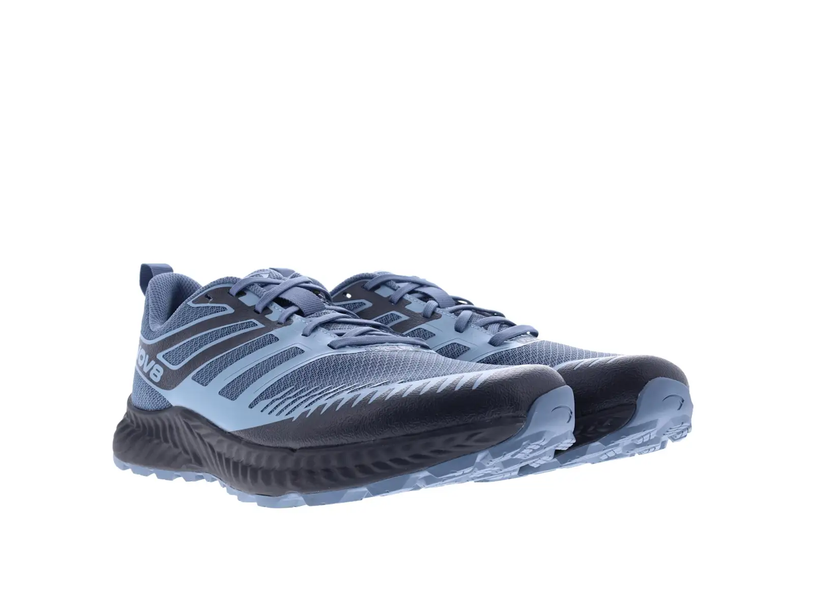 Inov-8 Trailfly wide pánské běžecké boty Blue Grey/Black/Slate