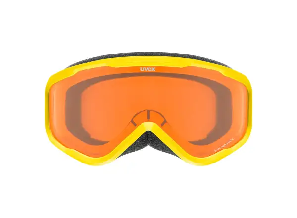 Uvex Speedy Nova dětské lyžařské brýle yellow/lasergold