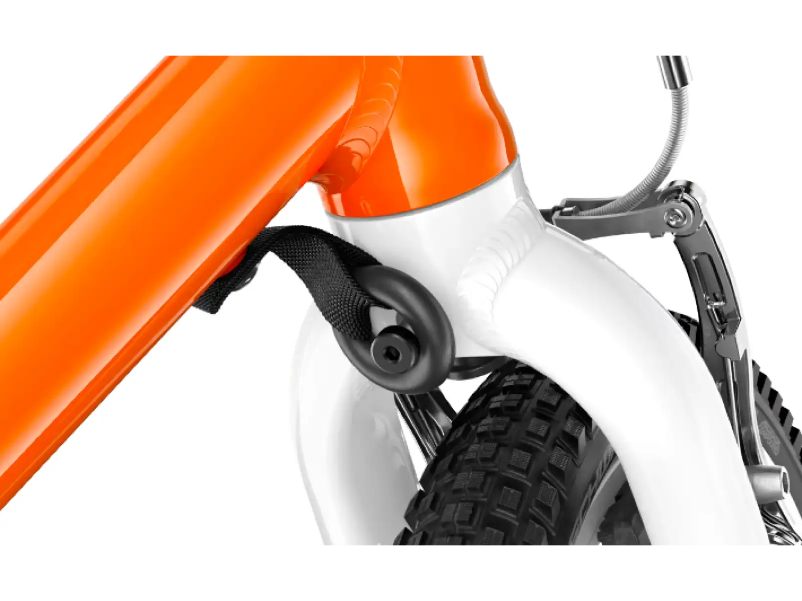 Woom 2 Flame Orange 14 dětské kolo