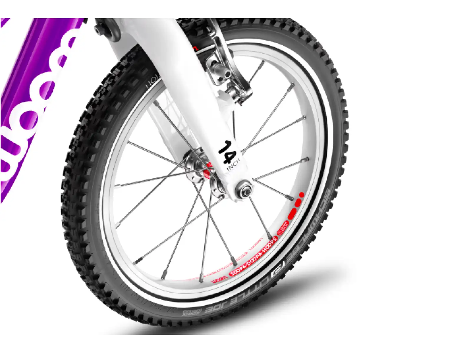 Woom 2 dětské kolo 14" Purple