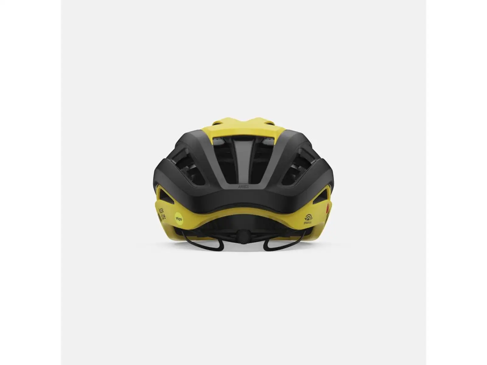 GIRO Aries Spherical přilba Mat Black/Yellow Visma