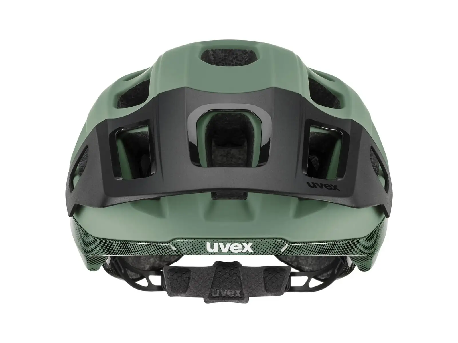 Uvex React Mips přilba Moss Green/Black Matt