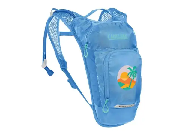 Camelbak Mini Mule dětský batoh 5 l + rezervoár 1,5 l Blue Palm