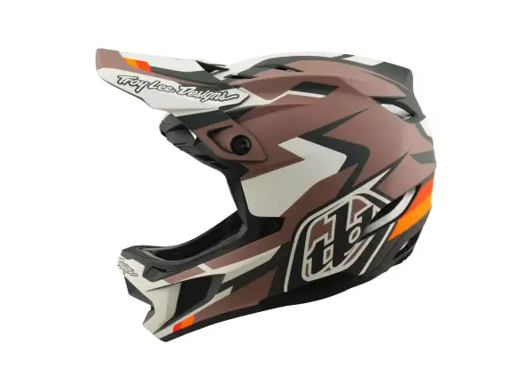 Troy Lee Designs D4 Polyacrylite MIPS přilba Roamer Clay