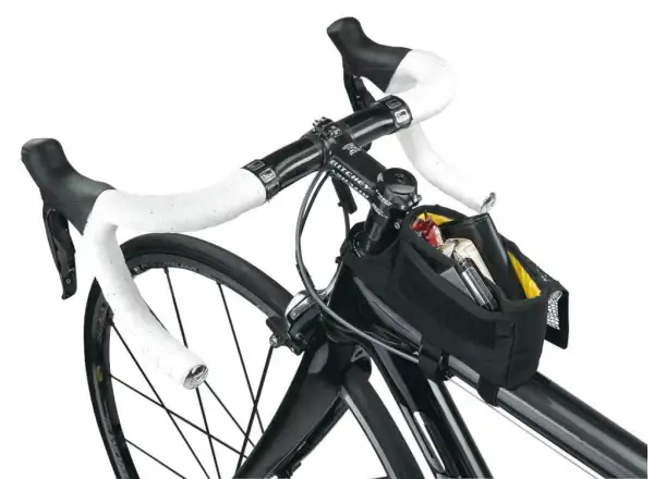 Topeak Tribag brašna na rám 0,6 l černá, vel. M + pláštěnka