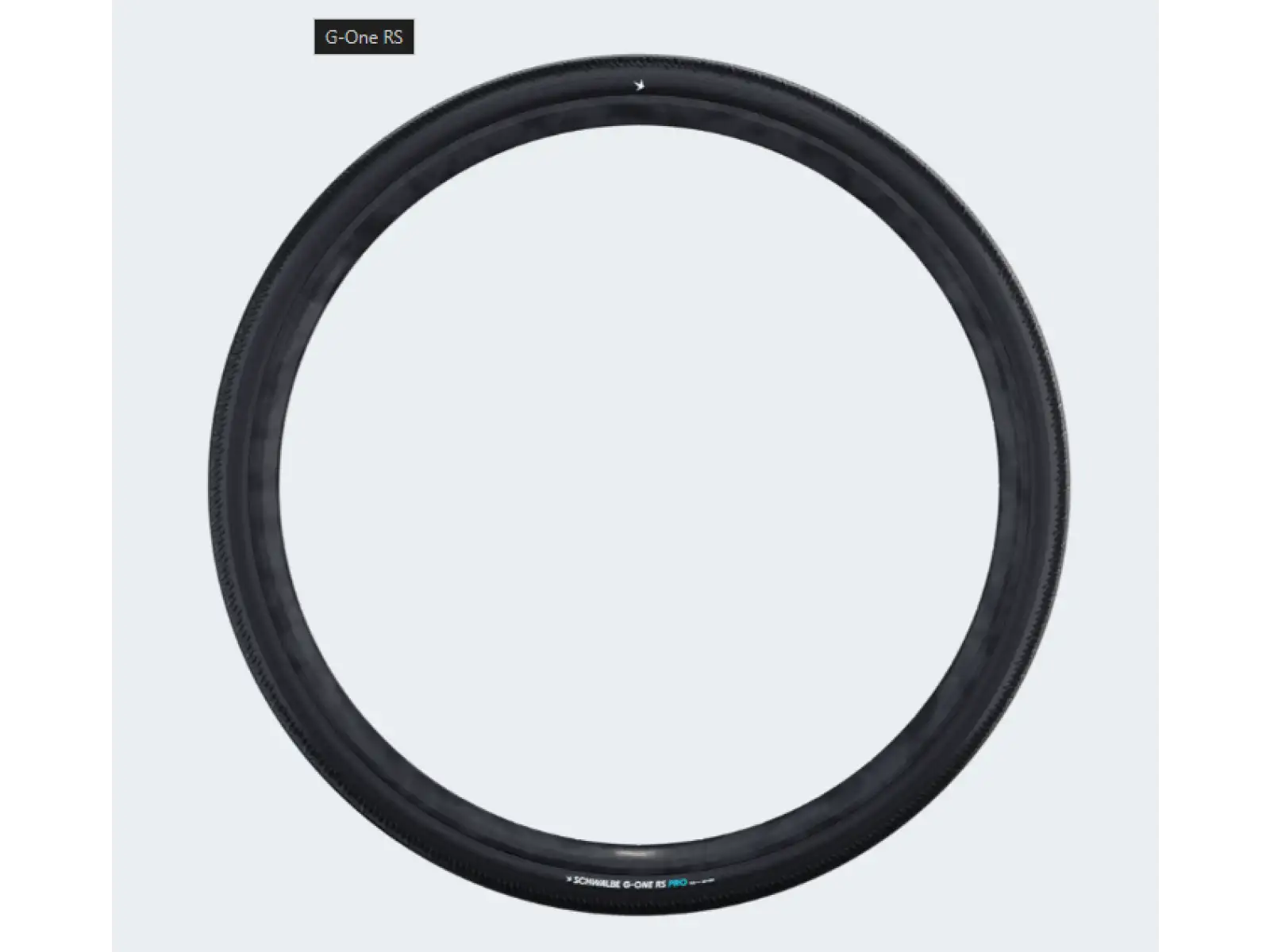Schwalbe G-ONE RS PRO V-Guard 55-622 TLR, E-25, Addix Race gravel plášť kevlar černá